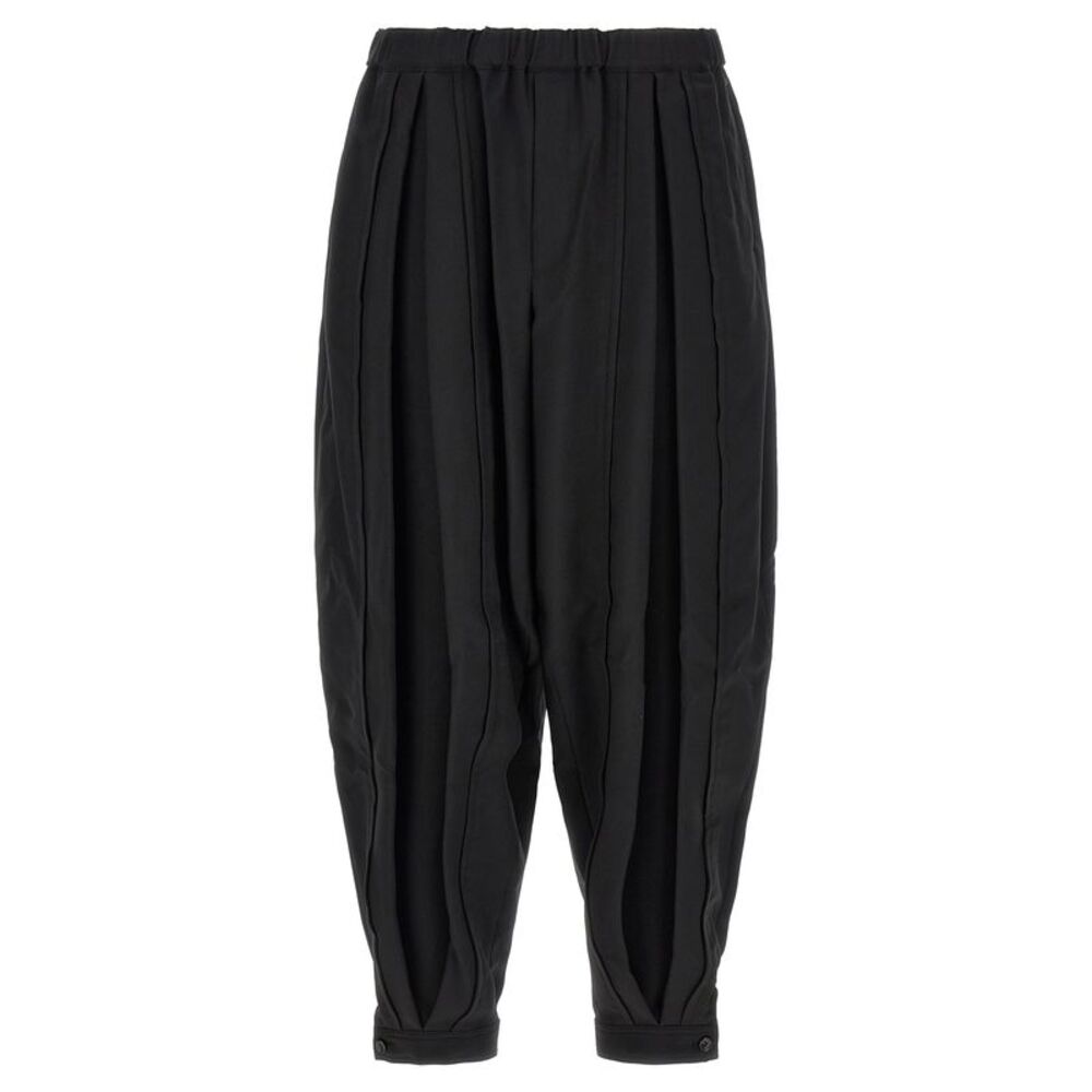 Comme Des Garcons Black Men Barrel Leg Pants